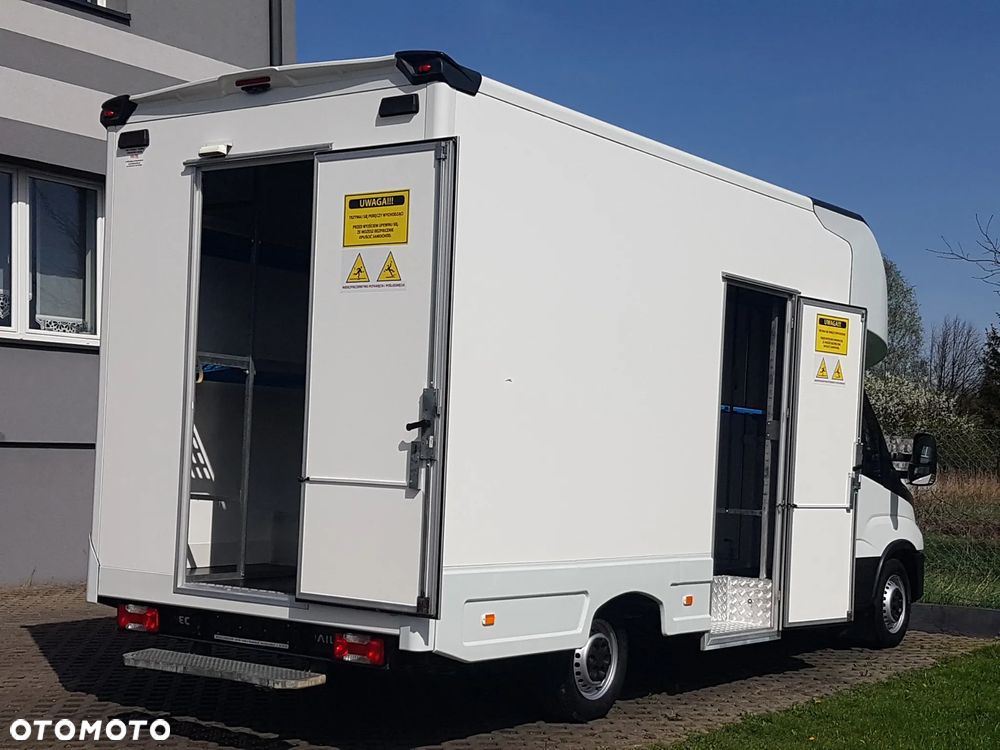Iveco DAILY KONTENER NISKOPODŁOGOWY 4,43x2,23x2,42 SKLEP KAMPER FOODTRUCK BAR KLIMA KONIOWÓZ - 29