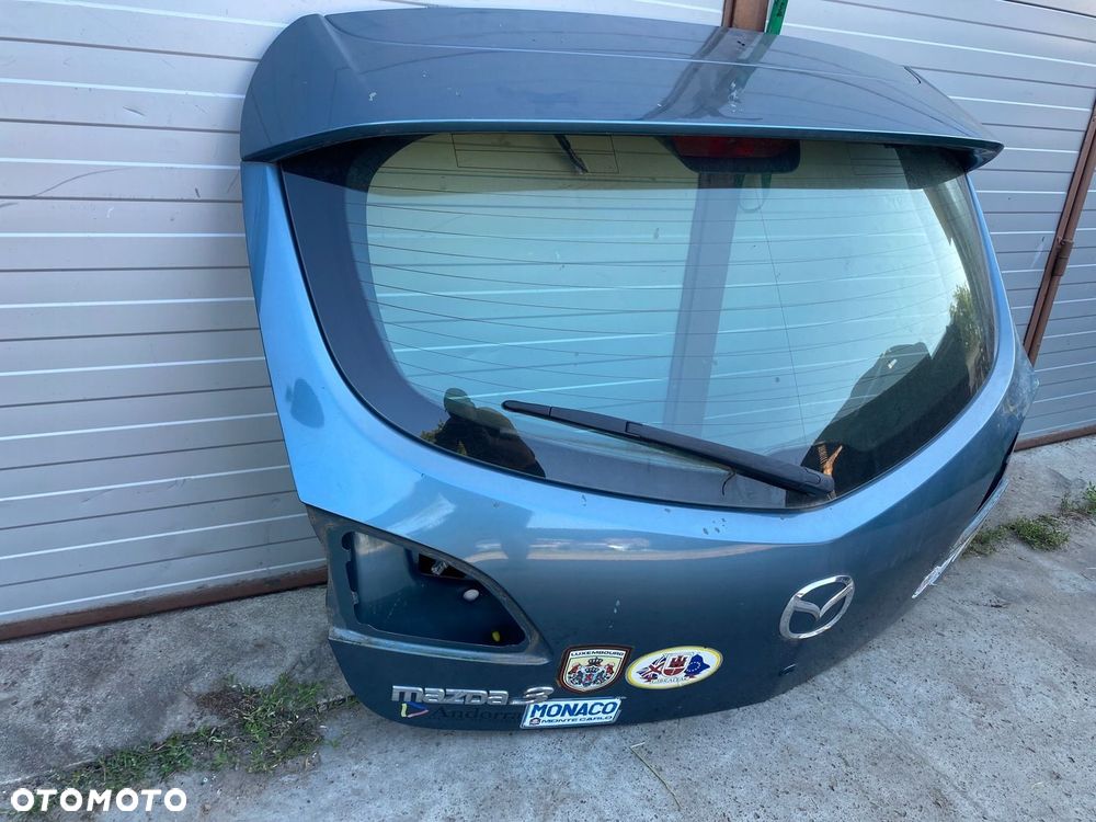 MAZDA 3 BL KLAPA TYŁ KOMPLETNA ŁADNA POKRYWA - 2