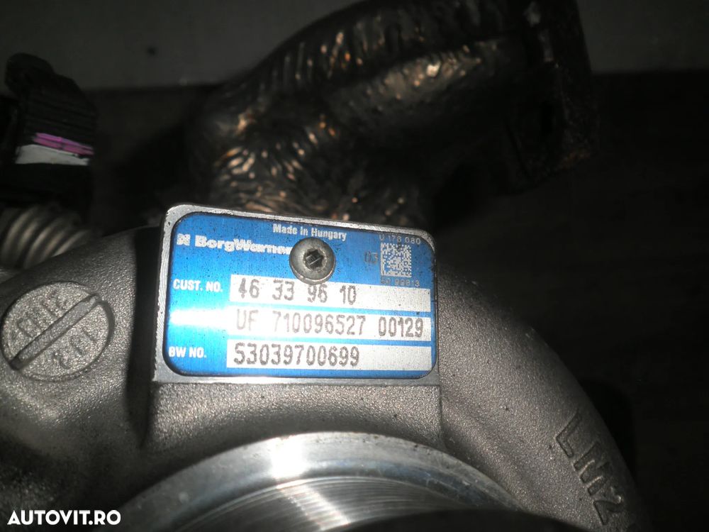 Turbina Jeep Cherokee 2.2 2020 Euro 6 53039700699, 46339610 - 3