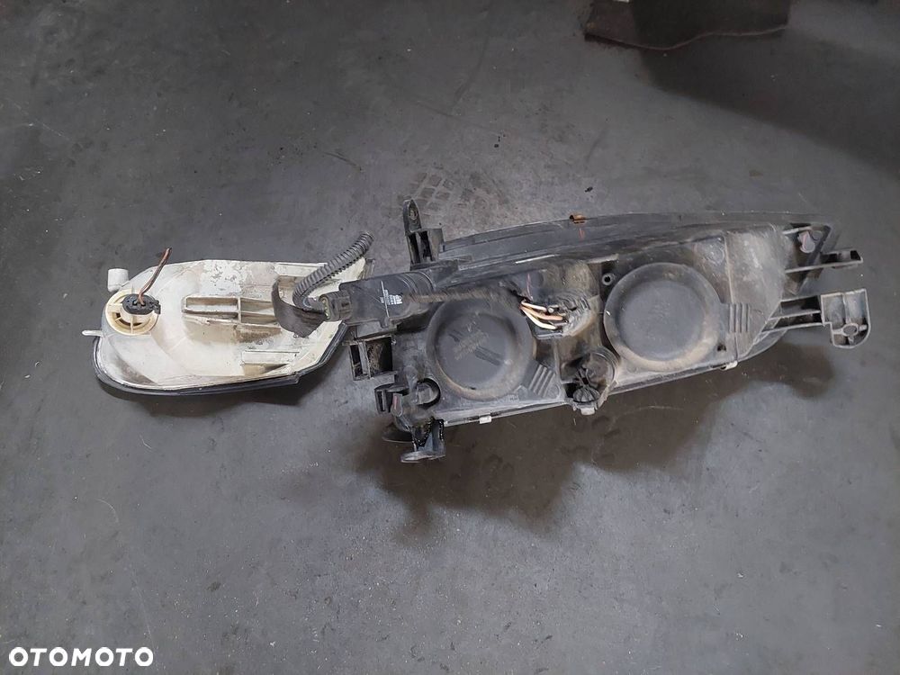 KOMPLETNY PRZÓD MASKA ZDERZAK BŁOTNIKI LAMPY OPEL VECTRA B L147 - 4