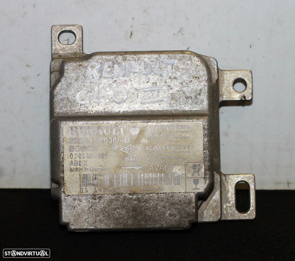 CENTRALINA DE AIRBAG RENAULT CLIO II - 2