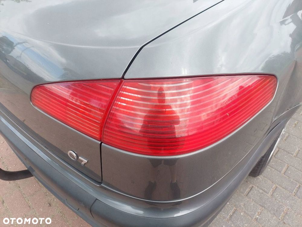 KOMPLETNY TYŁ KLAPA ZDERZAK LAMPA  PEUGEOT 607 I - 3