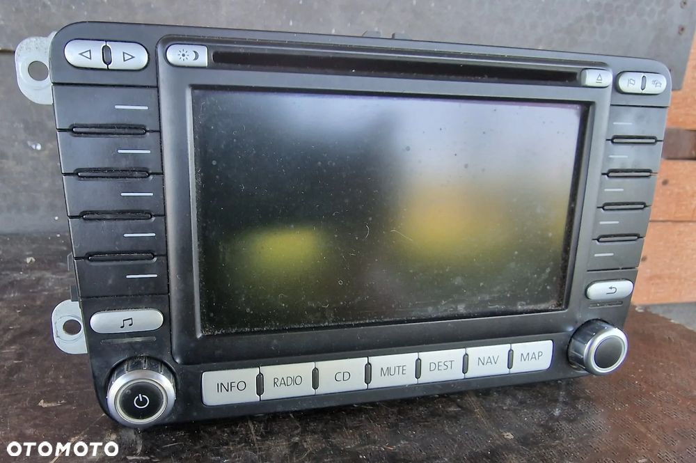 NAWIGACJA RADIO + KOD 1K0035198C VW GOLF V  PLUS - 5