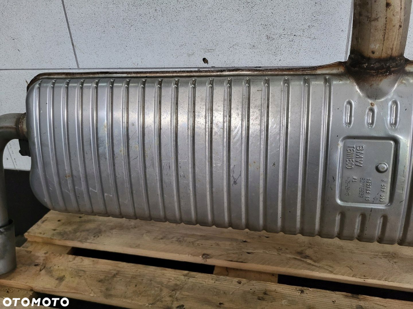 tłumik końcowy wydech 2.0d B47 BMW F45 X-DRIVE m-pakiet 8577093 - 5