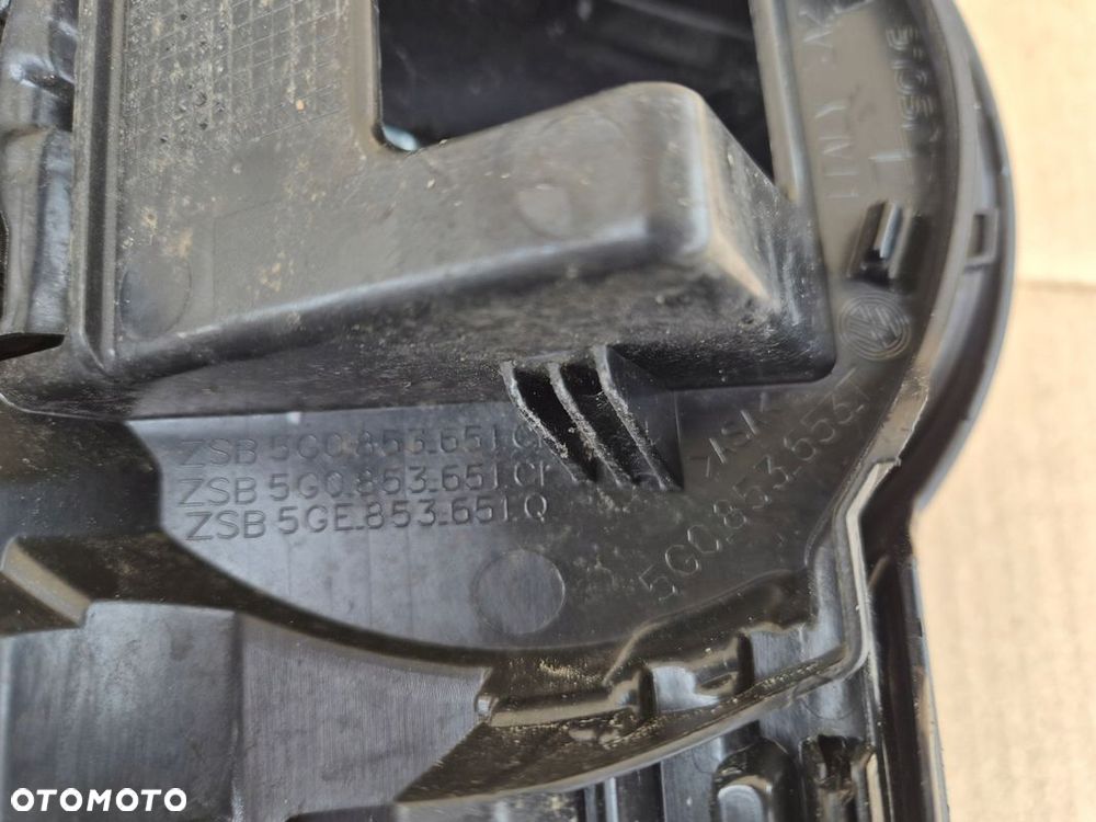 GRILL ATRAPA VW E-GOLF E GOLF VII 7 5G0 ORYGINAŁ - 10