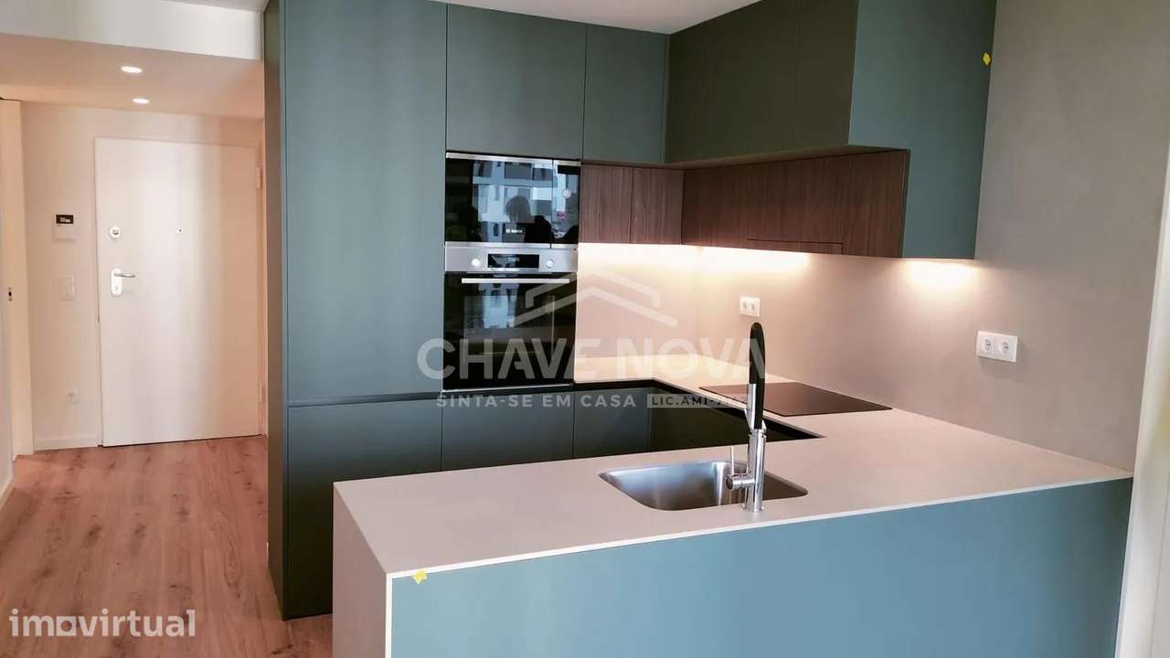 Apartamento T2 Novo c/ varanda e lugar de garagem em Vila Nova de Gaia - Grande imagem: 5/9