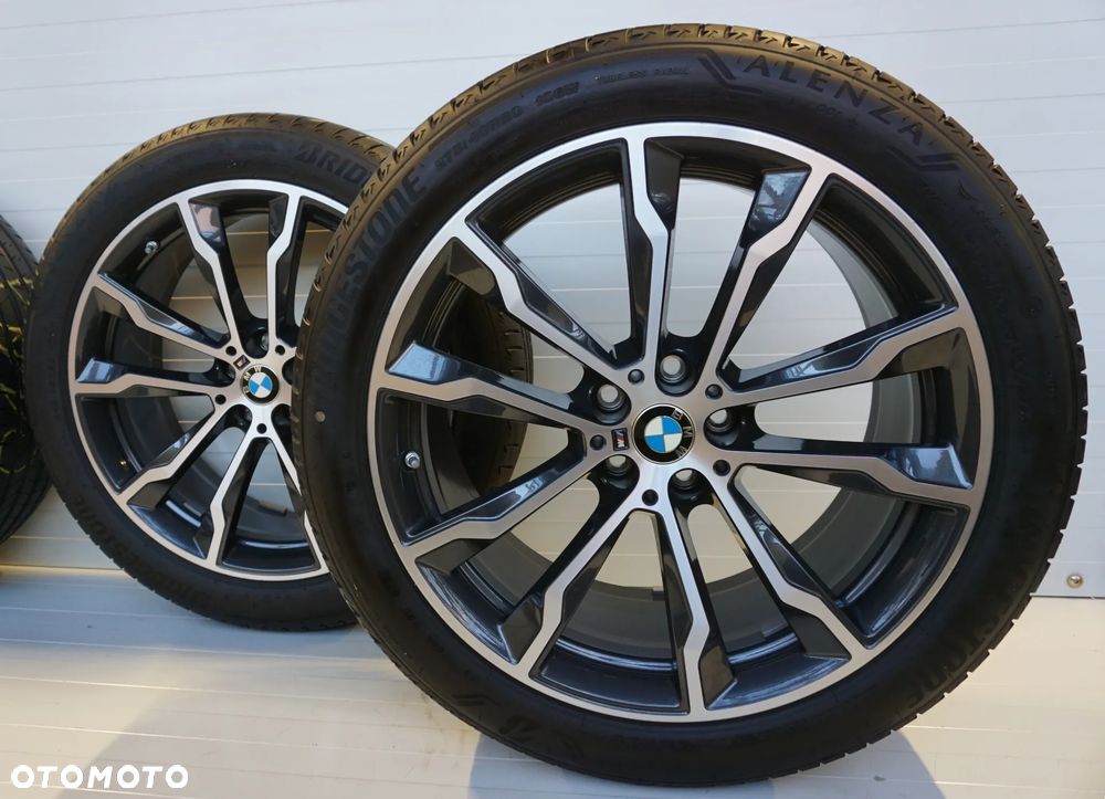 Koła 20 calowe felgi oryginalne BMW X3 8010268 8010269 Bridgestone Alenza 001 RFT * - 8