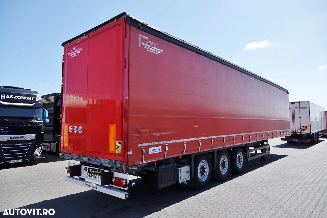 Schmitz Cargobull CORTINĂ / STANDARD / 2 AXE RIDICATIVE / IMPORTAT - 7