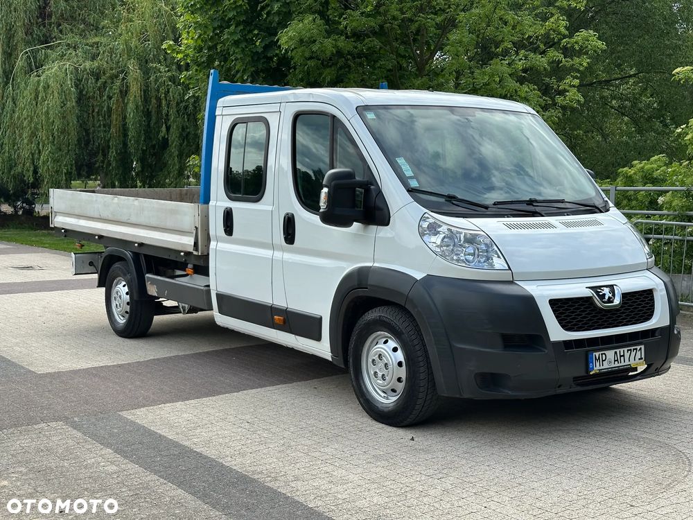 Peugeot BOXER 7 OSÓB, DOKA, SKRZYNIA 3.2/2M! BRYGADÓWKA , DUBEL KABINA - 1