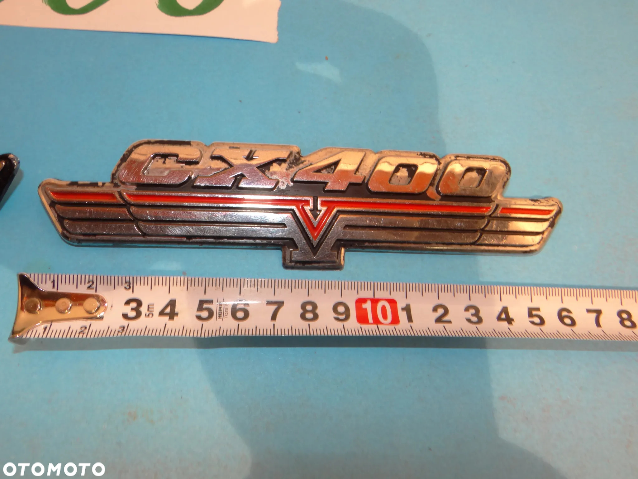 H009 HONDA CX 500 400 EMBLEMAT ZNACZEK NA BOCZEK OSŁONĘ - 6