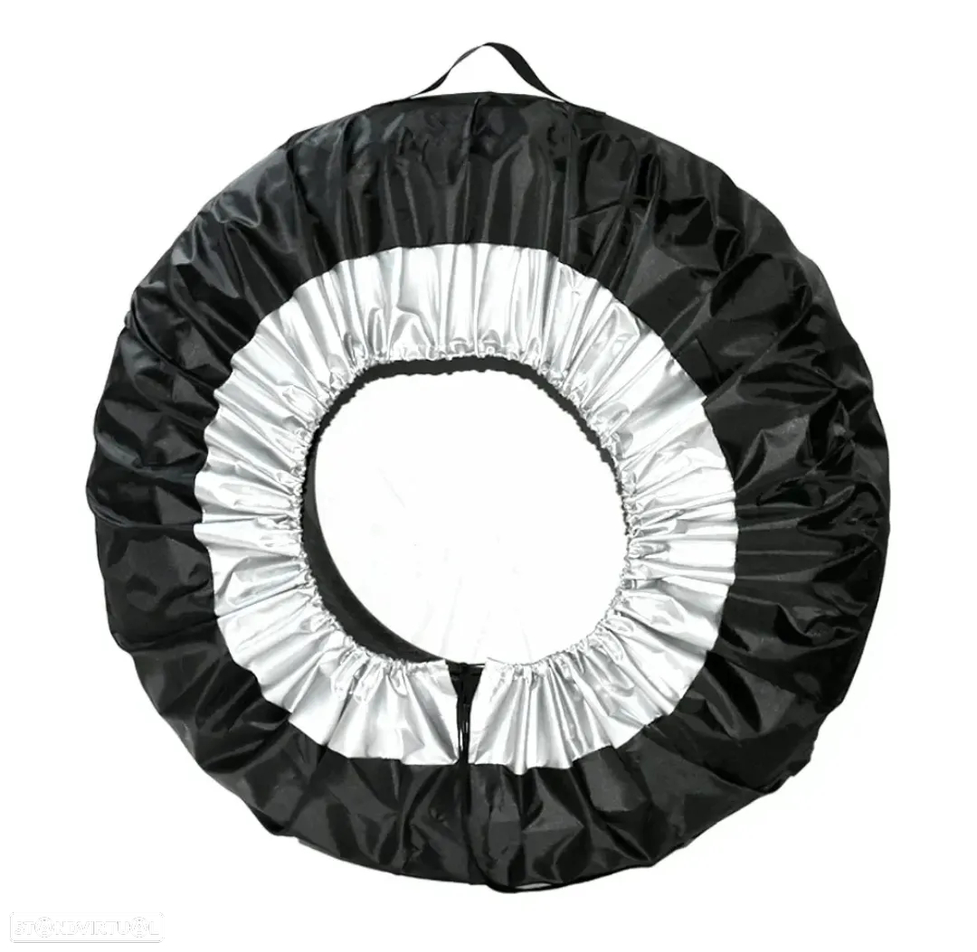 Conjunto Capas Protetoras Rodas Jantes Pneus Universal - 4 peças - 4