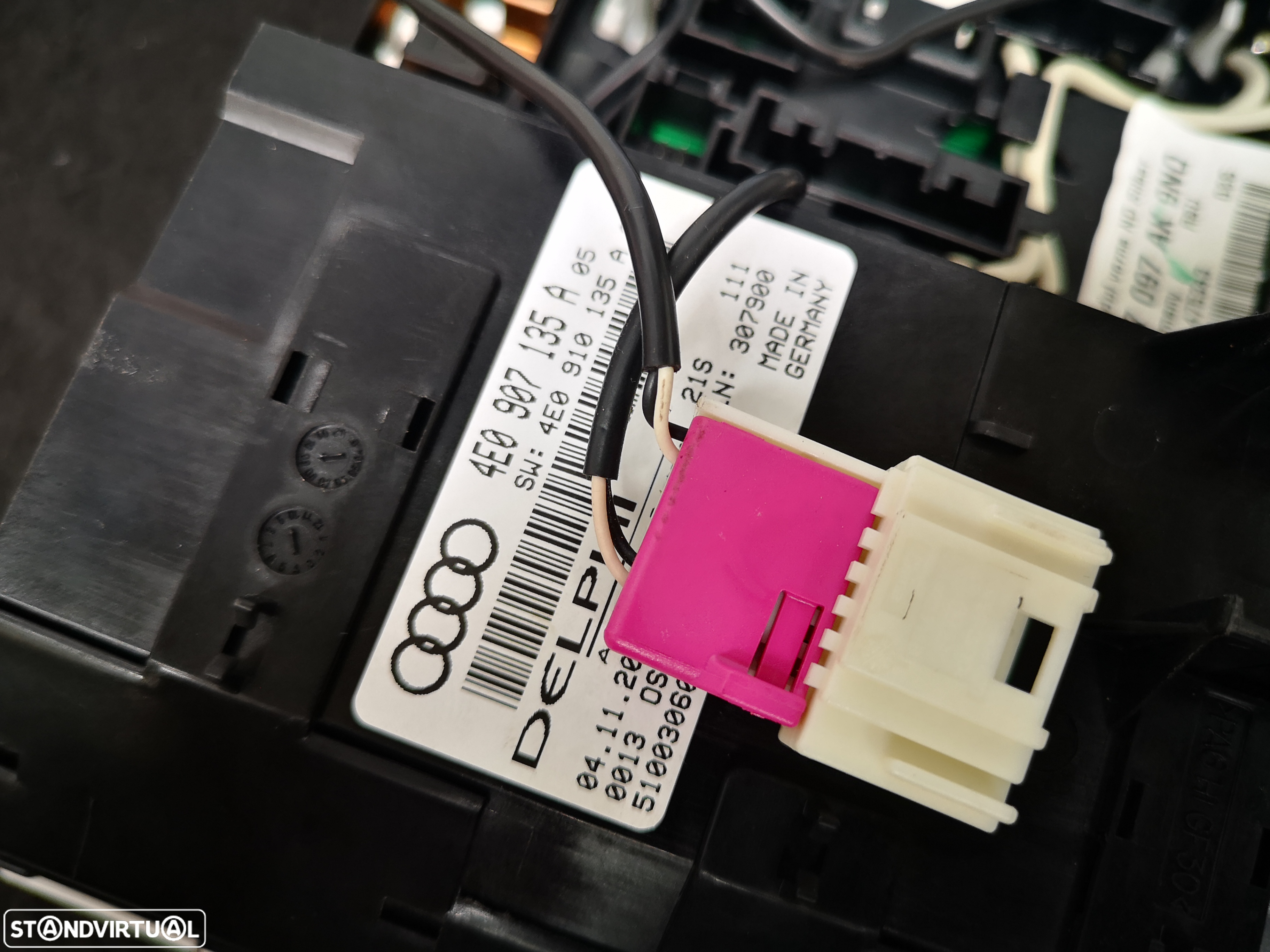 Plafonier Luz interior originais frente audi a8 d3 4e0 2003+ (2x no estoque) - 6