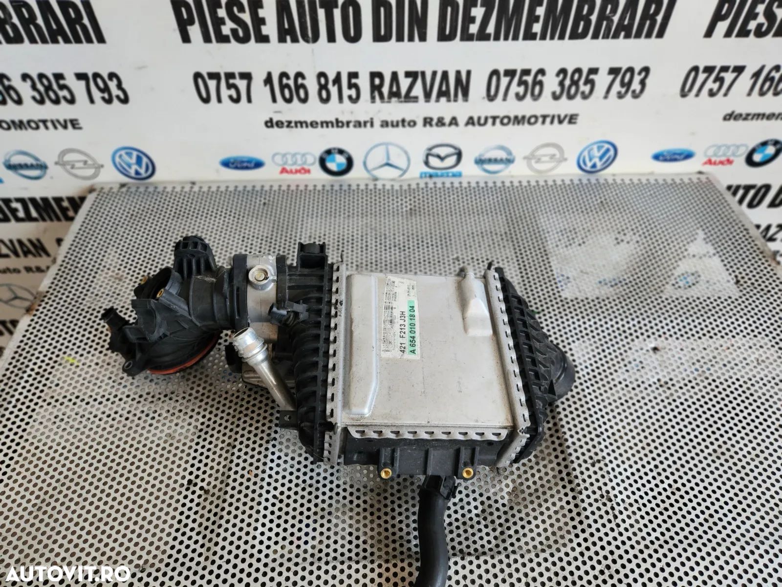 Radiator Intercooler Mercedes C Class W205 E Class W213 W238 GLC GLE Sprinter Vito W447 GLA Etc. Co - 1