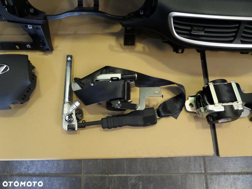 HYUNDAI TUCSON LIFT AIRBAG KONSOLA DESKA PASY DOPINACZ - 3