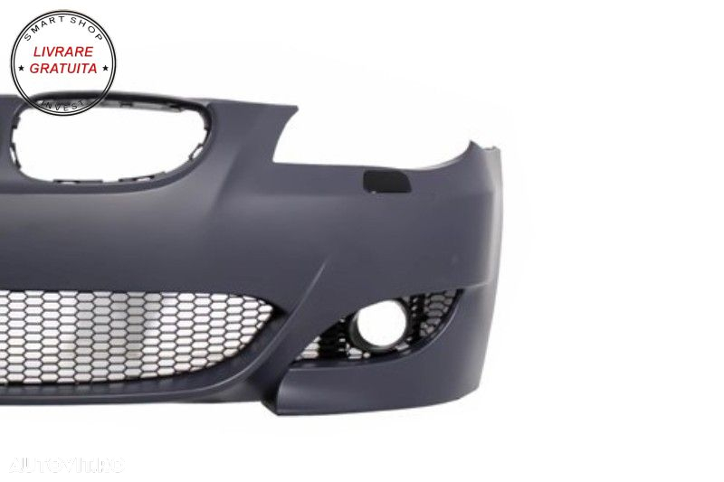 Bara Fata BMW Seria 5 E60 E61 (2003-2010) cu Praguri laterale M5 Look- livrare gratuita - 6