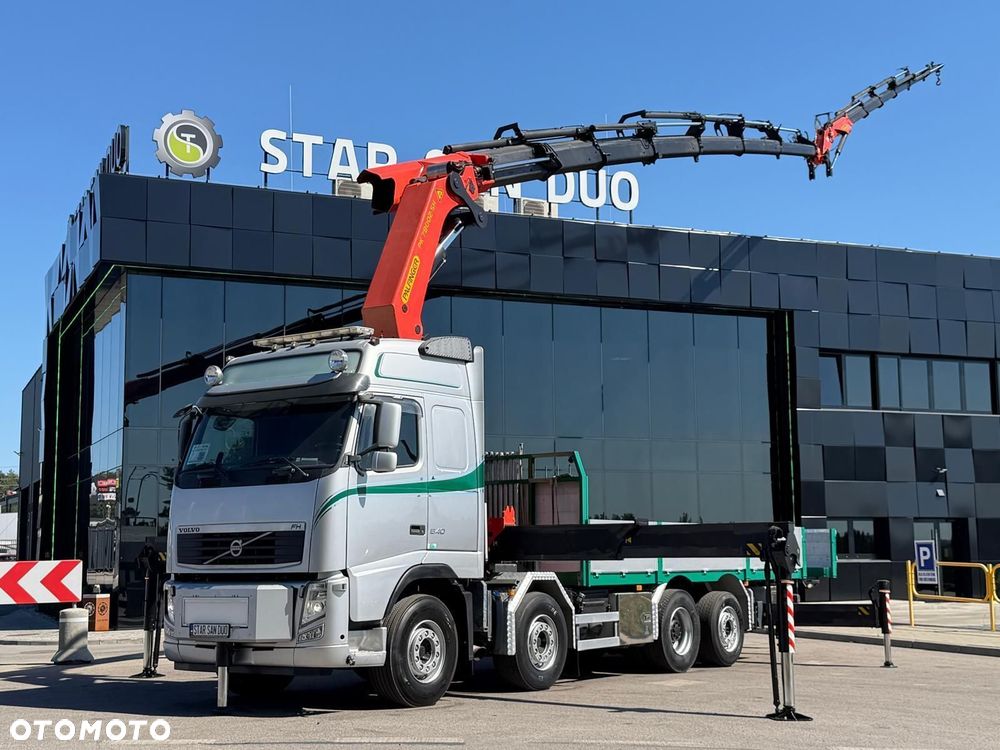 Volvo FH 540 8x2 PALFINGER PK 78002 SH Fly Jib HDS Żuraw Crane - 2