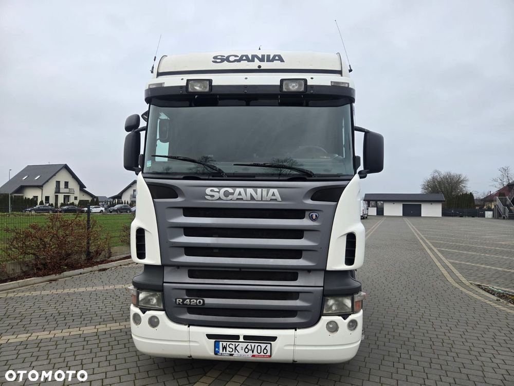 Scania R420, HIGHLINE, 2004r., Opticruise - 5