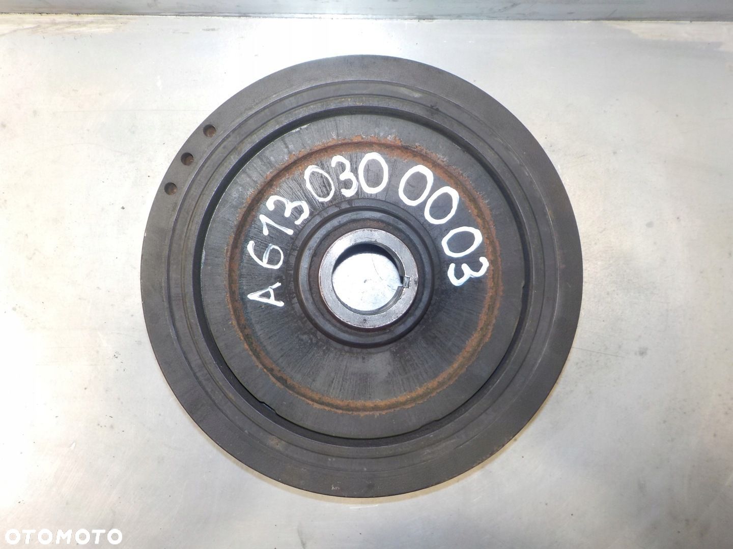 MERCEDES W210 W211 W220 S-KLASA KOŁO PASOWE WAŁU 3.2 CDI A6130300003 - 1
