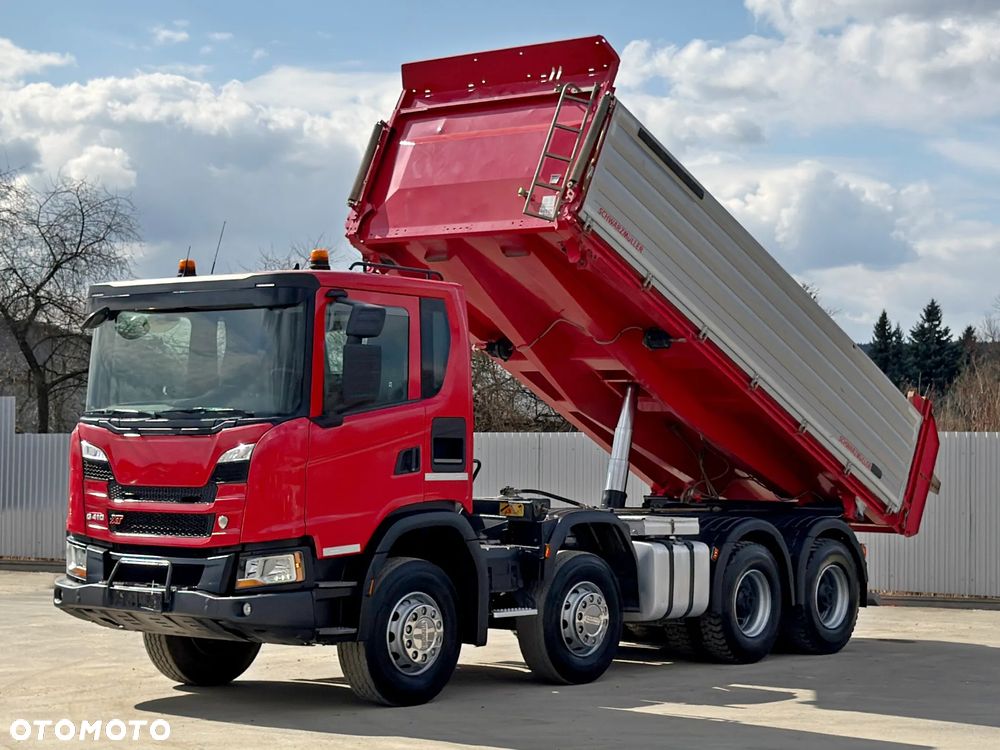 Scania G 410 * WYWROTKA 5,70 m * STAN BDB / 8x4 - 4