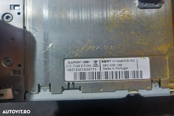 Radio cd 3R0035186 Seat Exeo 1 [2009 - 2012] wagon 2.0 TDI MT (120 hp - 4