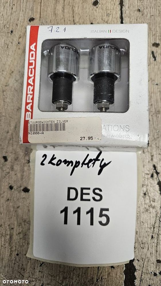 Barracuda ciężarki kierownicy balansery - 1