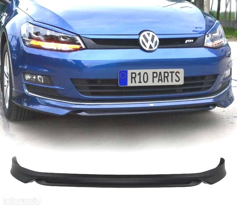SPOILER LIP FRONTAL VOLKSWAGEN VW GOLF 7 7.5 LOOK ABT - 1