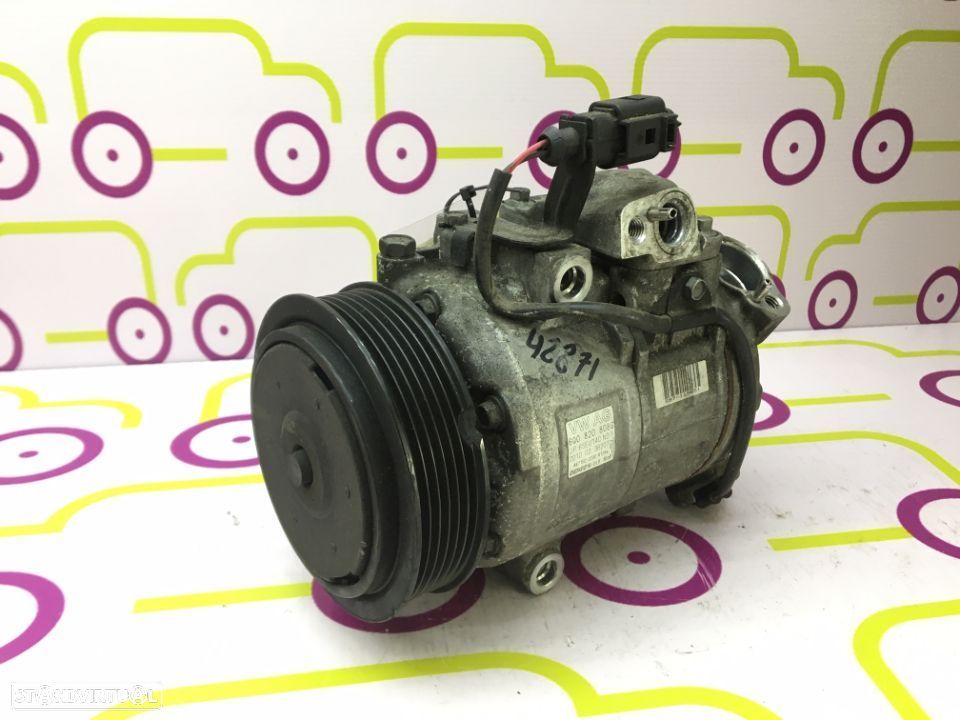Compressor AC Seat Ibiza 6J 2010 - Ref: 6Q0820808G - NO60004 - 1