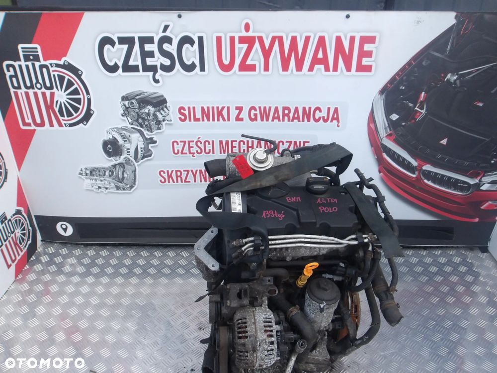 SILNIK KOMPLETNY VW POLO 1.4 TDI BNM 139 TYS