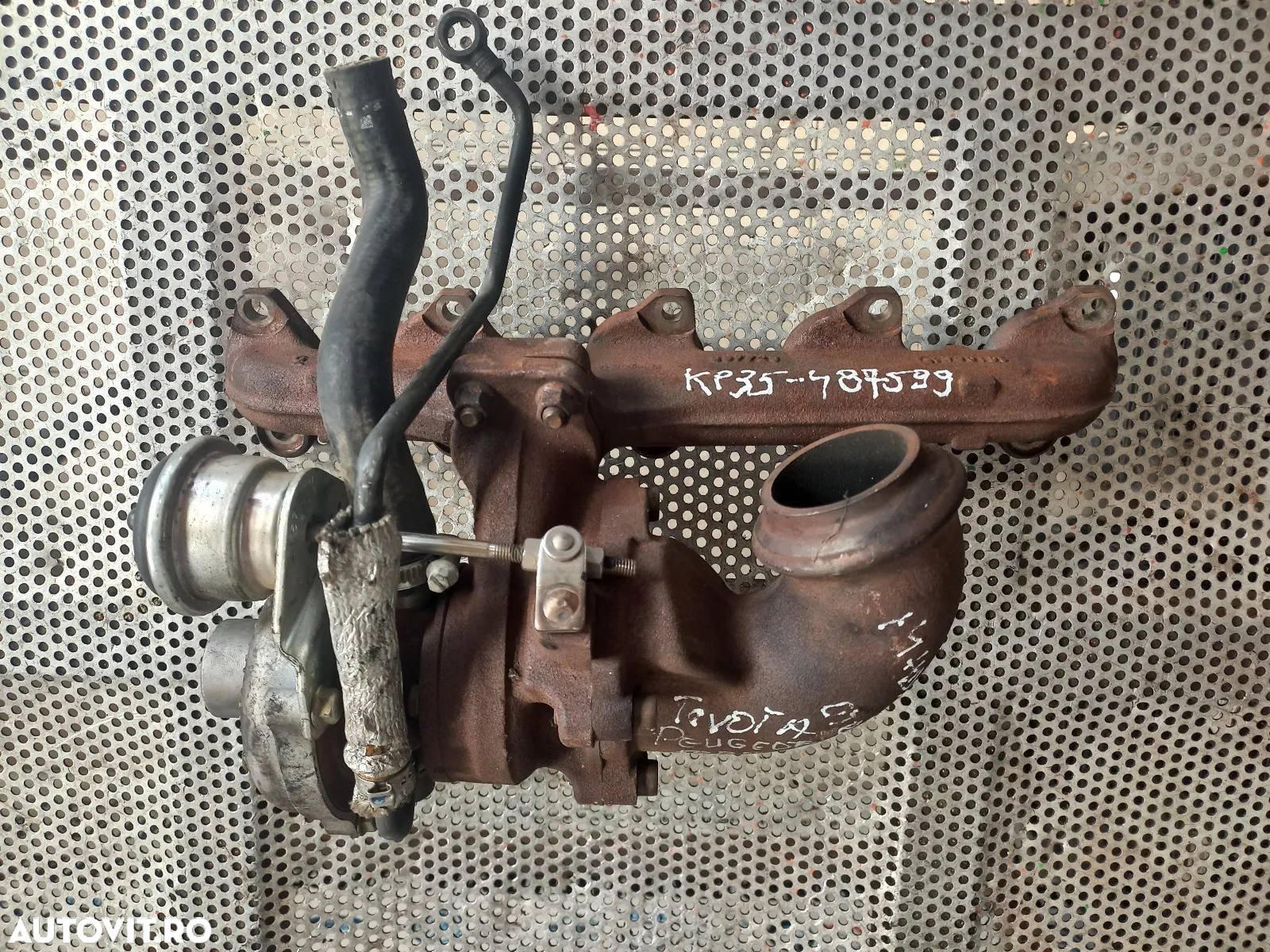 Turbo Turbina Ford Peugeot Citroen Toyota 1.4 Hdi Tdci Cod KP35- Fiesta C1 C3 Xsara Nemo 206 307 Et - 5
