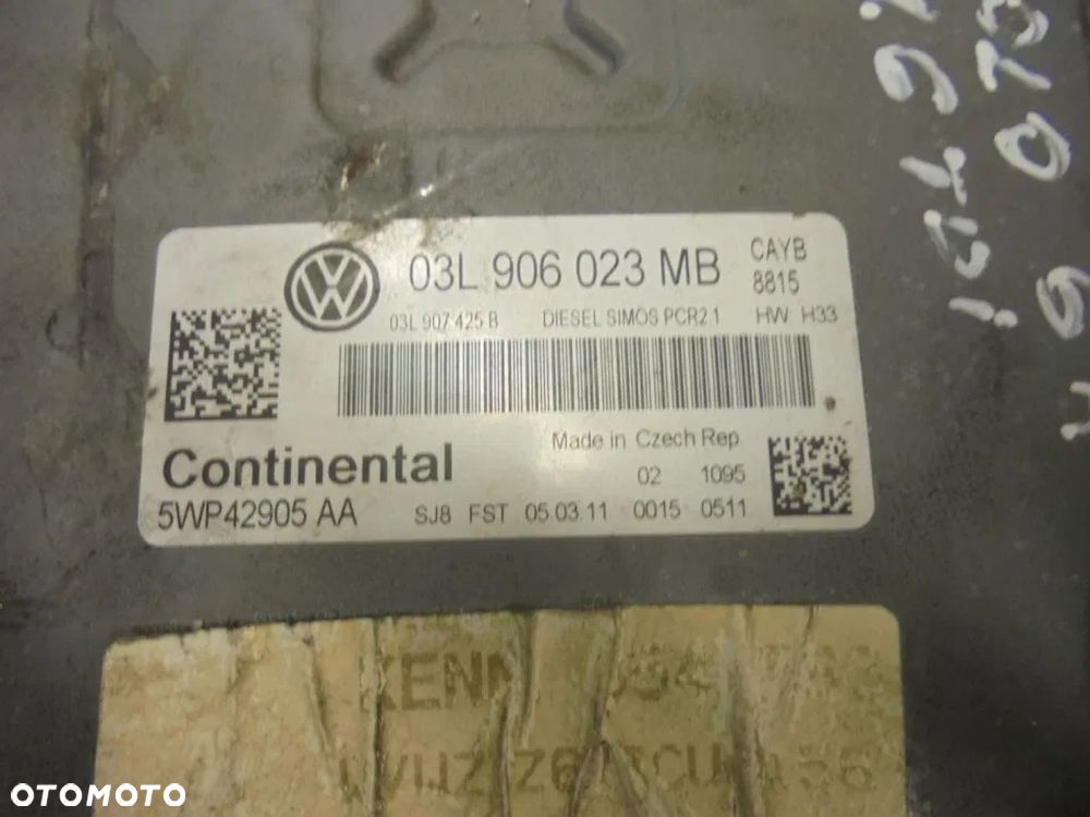 POLO 6R 1.6 TDI ZESTAW STARTOWY STEROWNIK SILNIKA - 2