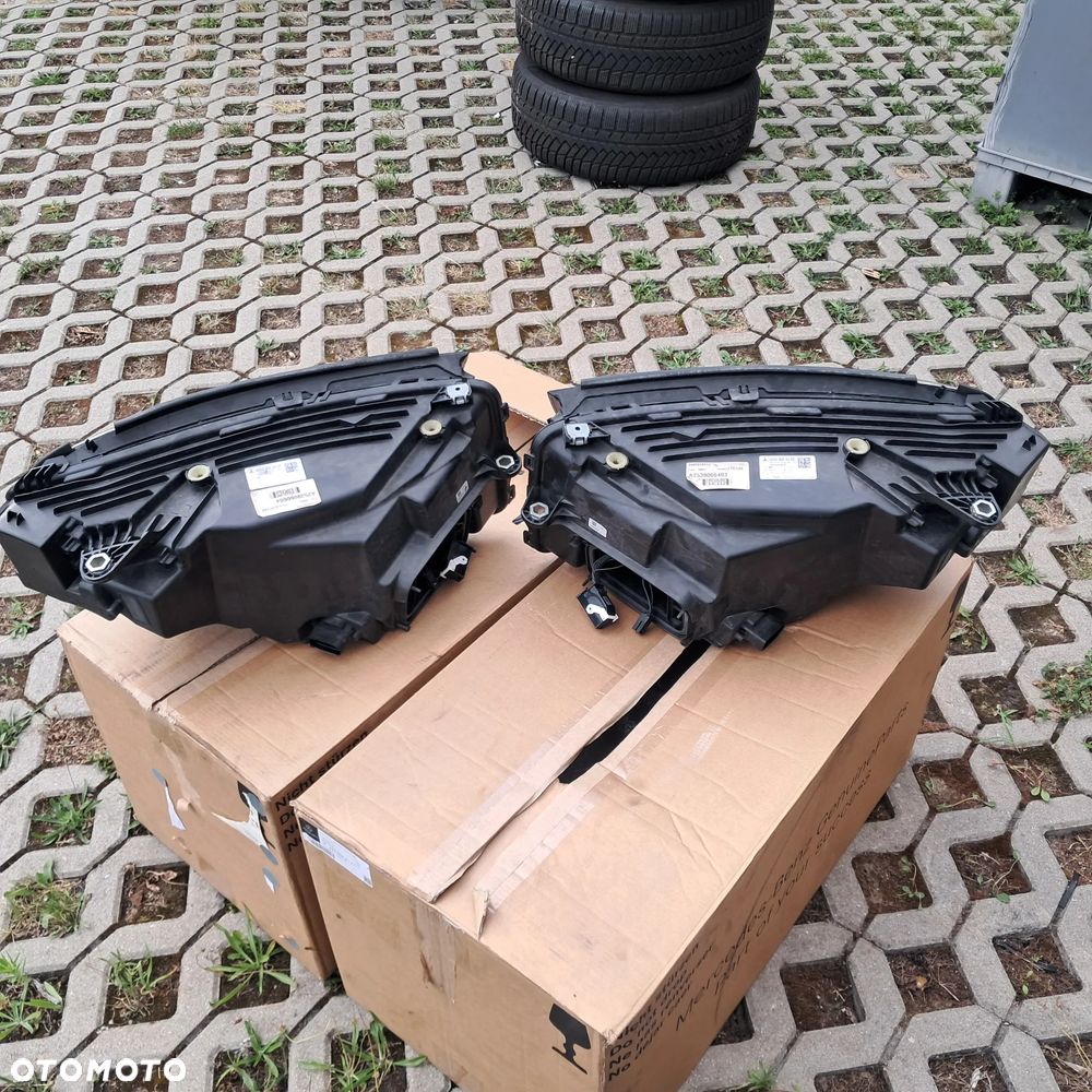 Lampy przód przednie Mercedes GLC lift a2539060604 a2539066403 led high performance full komplet lewa + prawa - 2