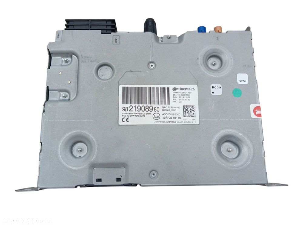 RADIO OPEL GRANDLAND (2017-2021) 1.2 T 130KM 9821908980 - 2
