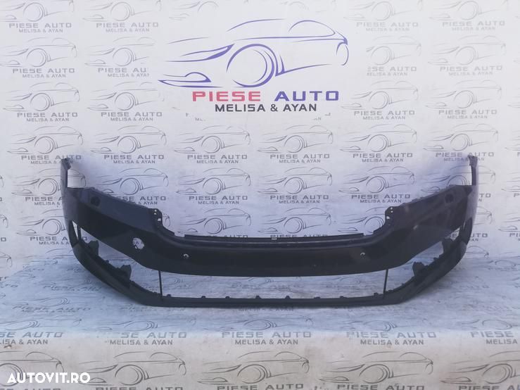 Bara fata Skoda Superb 3 Facelift an 2019-2020-2021-2022-2023 Gauri pentru 4 senzori si spalatoare - 1