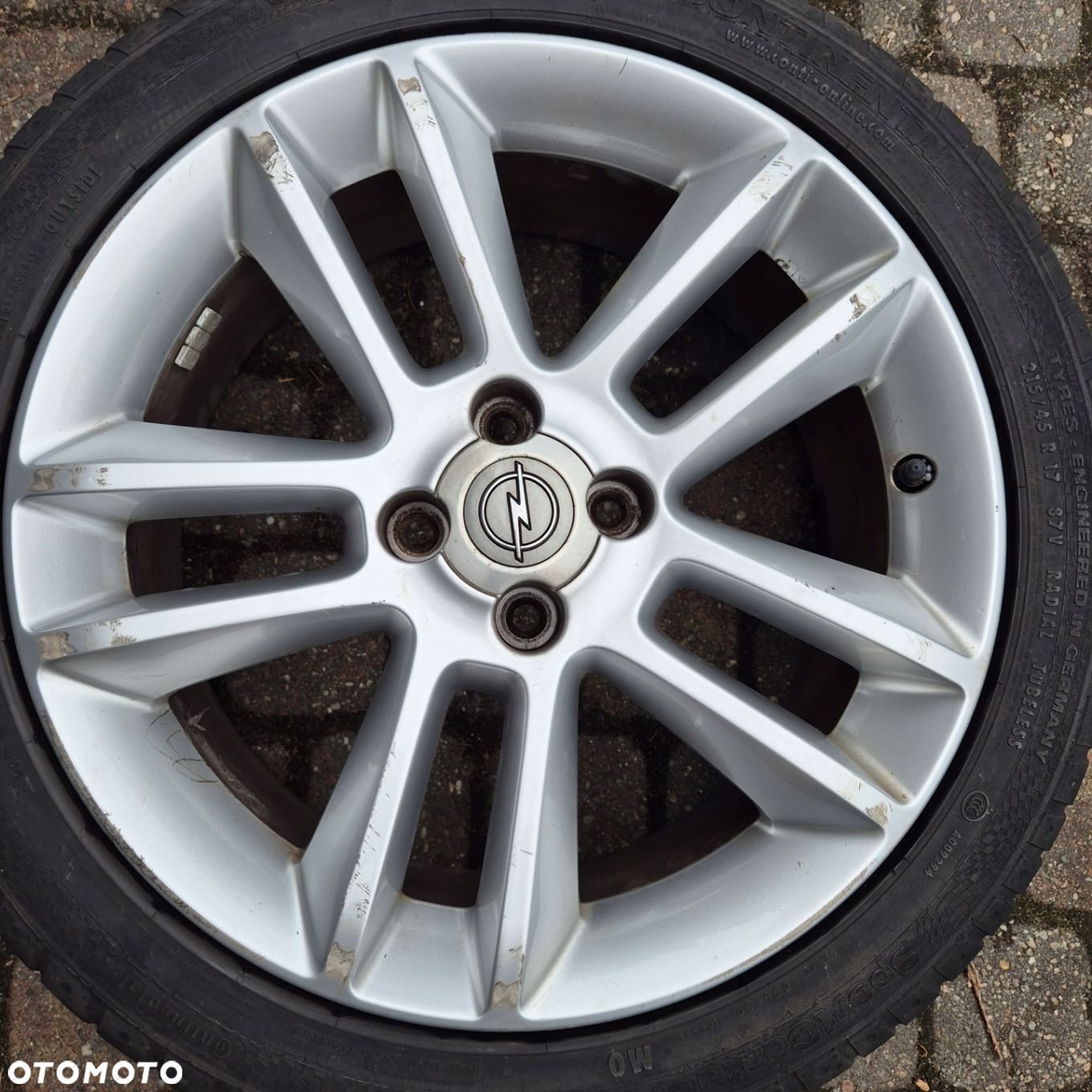 LATO KOŁA 215/45 R17 OPEL CORSA D E ADAM GRANDE PUNTO EVO 4x100 - 5