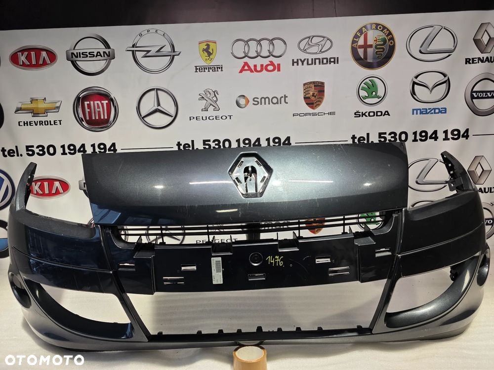 RENAULT SCENIC 3 III 08- ZDERZAK PRZEDNI PRZÓD , NR AUKCJI NZ1476 - 1