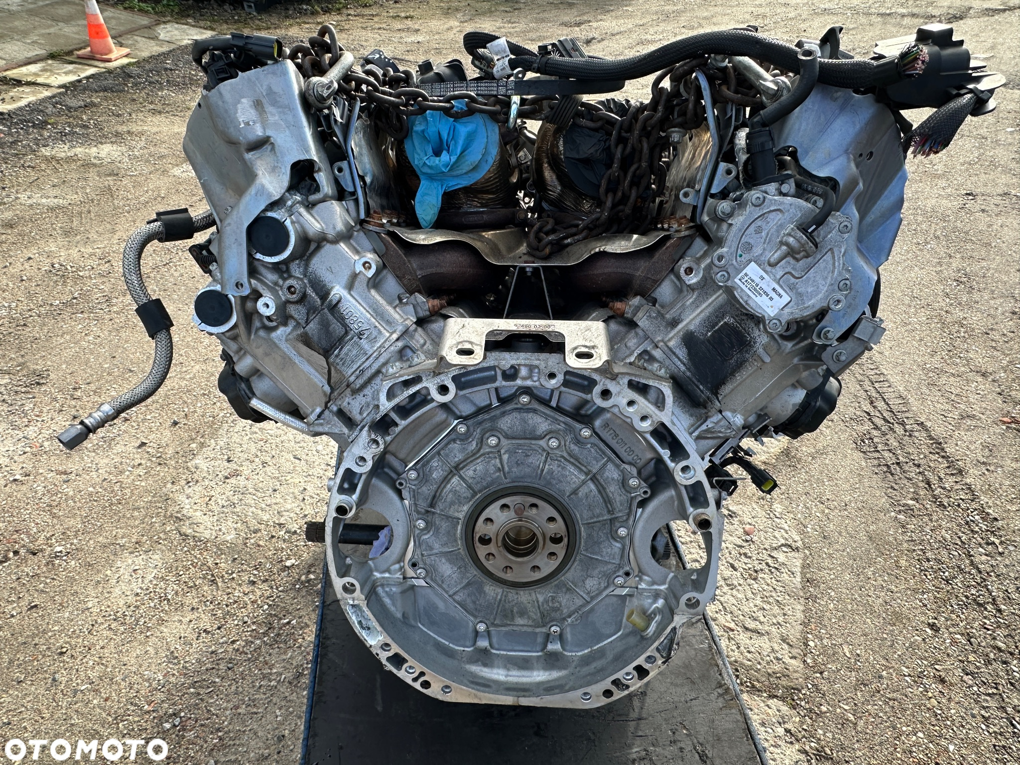 mercedes silnik 63 AMG m177 s63 e63 s222 gt x290 e213 g63 c63 engine - 7