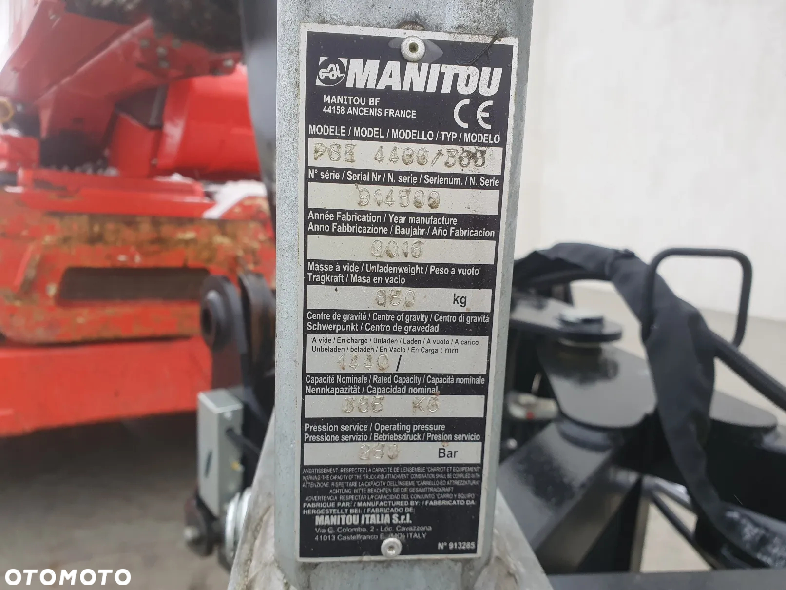 Manitou 2150+     M341 - 9