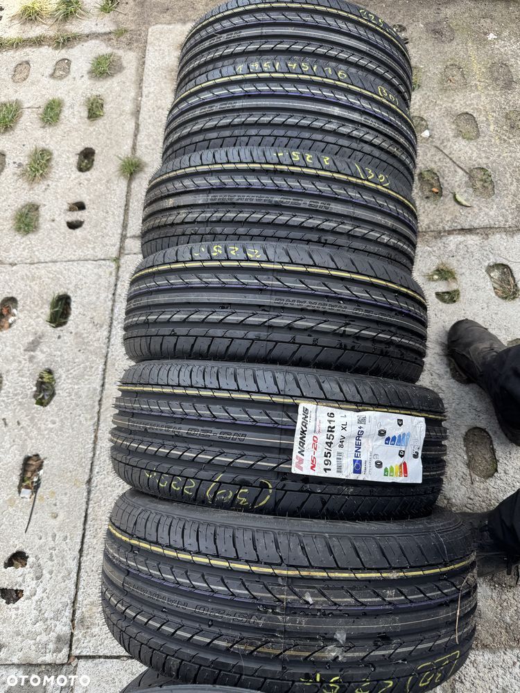 Nowe opony letnie 195/45/16 Nankang 4 sztuki 2025r