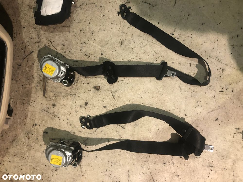 KOMPLET SET DESKA HEAD UP BMW 6 GT G32 CANBERABEIGE AIR BAG PASY PRZÓD - 14