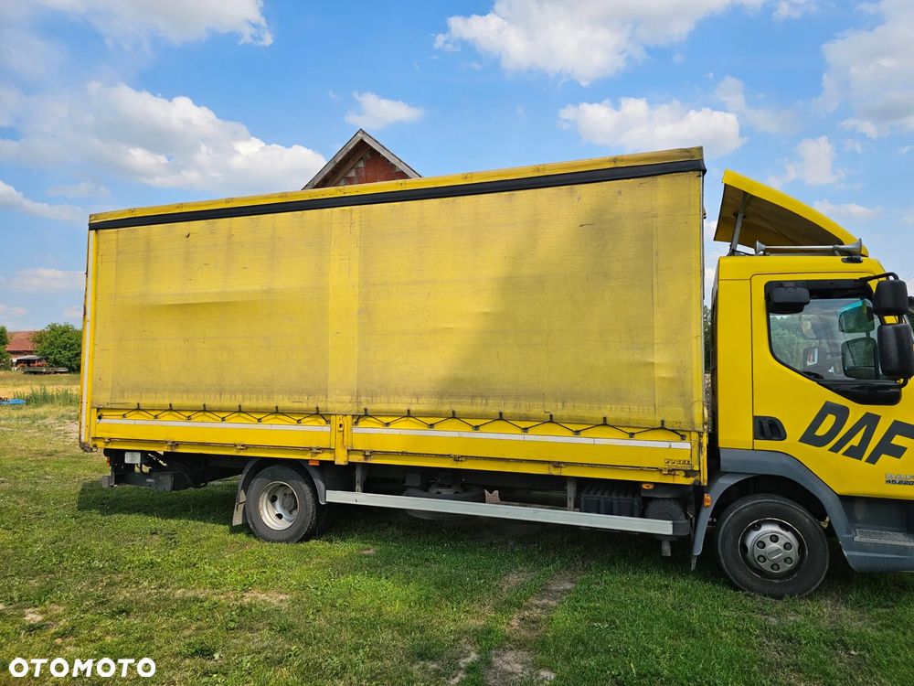 ZABUDOWA SKRZYNIA PLANDEKA PAKA FIRANKA DACH OTWIERANY MAGAZYN 6,2 m MAN TGL MERCEDES ATEGO - 1
