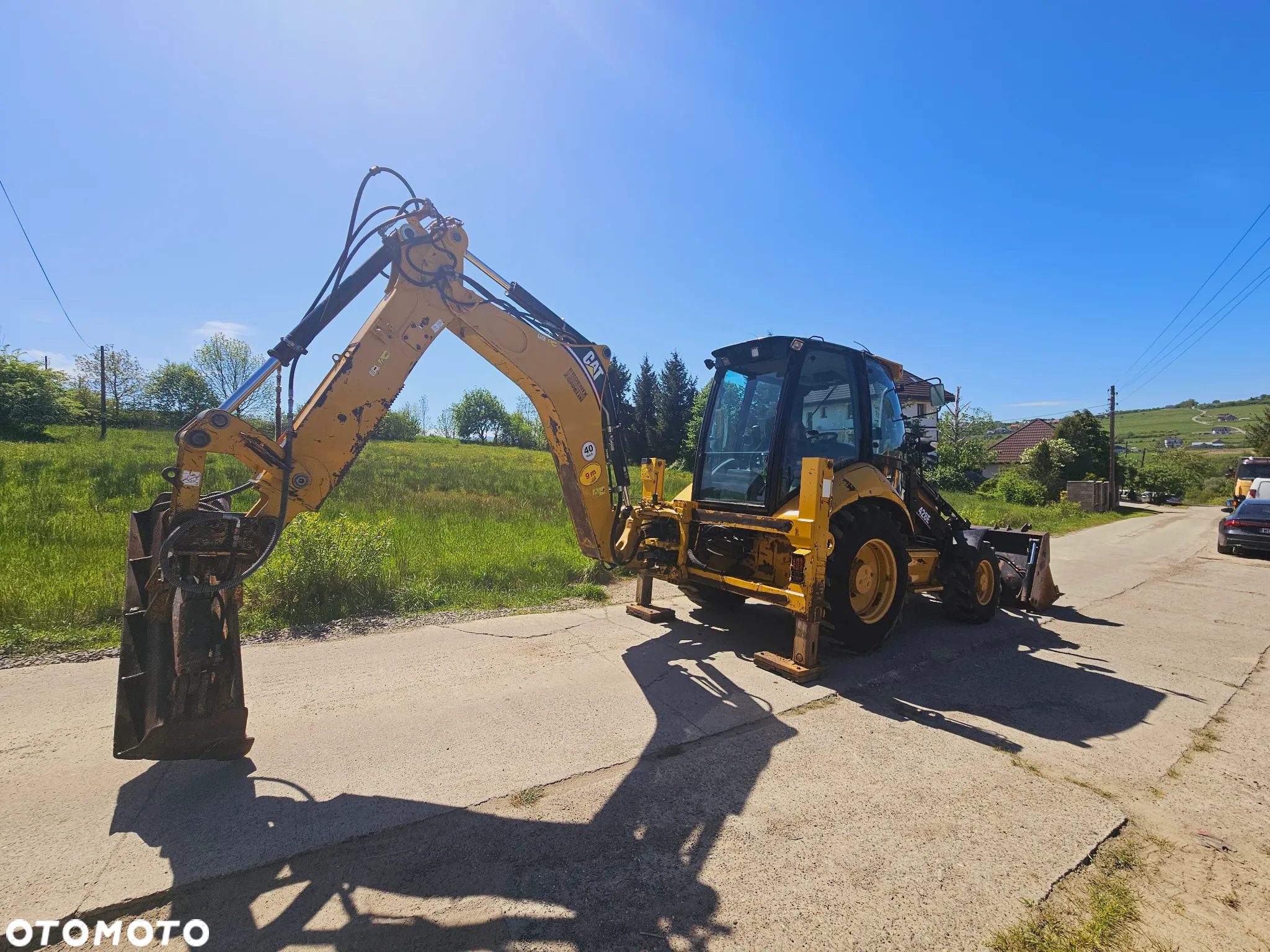 Caterpillar CAT 428E* KOPARKO ŁADOWARKA CATERPILLAR 428E* ŁYŻKA SKARPOWA HYDRAULICZNA* ZAMIANA* SKUP* FINANSOWANIE* LEASING** - 6