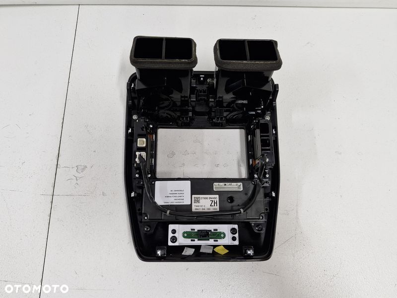 NISSAN LEAF I PANEL ŚRODKOWY KLIMATYZACJI RAMKA KRATKI NAWIEWU 275003NH0C - 9