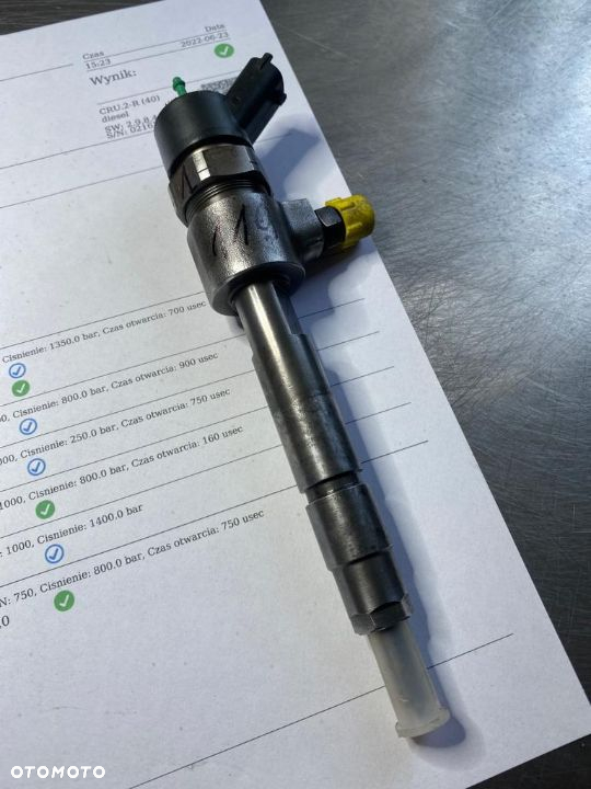 WTRYSKIWACZ TEST 1.9 JTD 0445110119 WYDRUK SPRAWDZONE IMA FIAT STILO DOBLO ALFA ROMEO 166 156 - 3
