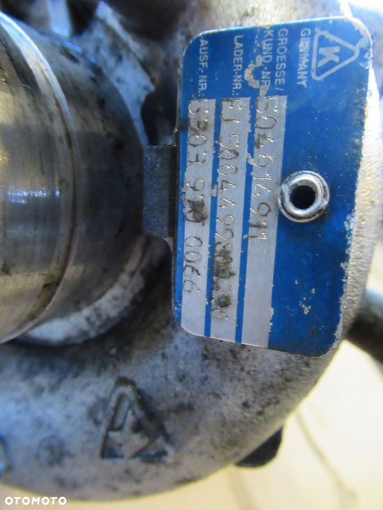 turbosprężarka turbina 2.3 hpi iveco 504014911 - 2