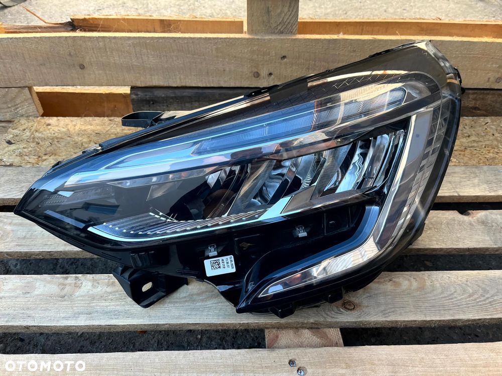 RENAULT CLIO V LAMPA LEWY PRZÓD LEWA PRZEDNIA FULL LED 1 MODUŁ JASNA LISTWA EUROPA ORYGINAŁ KOMPLETNA 260604183R - 1