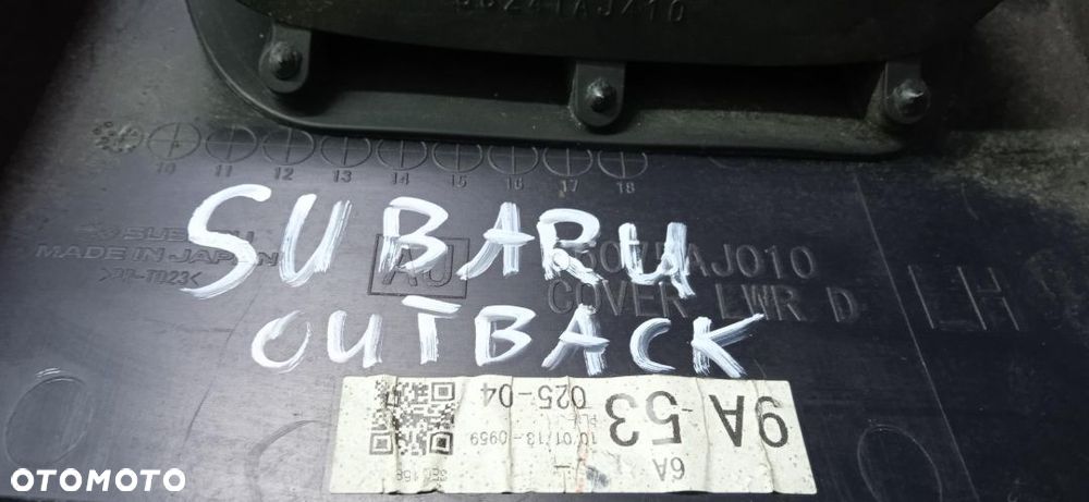 Konsola kierowcy Subaru Outback - 3