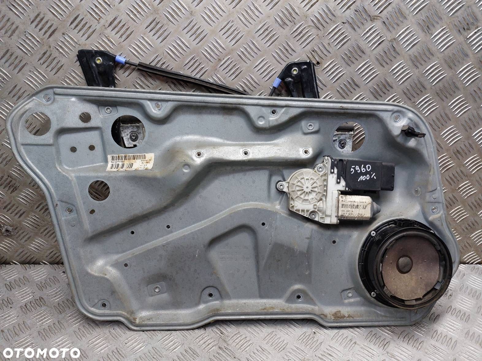 MECHANIZM SZYBY ELEKTRYCZNY LEWY PRZÓD VOLKSWAGEN GOLF IV 1J4837755A - 1
