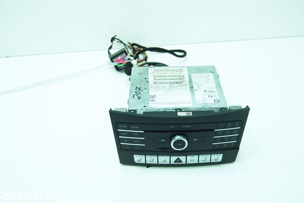 COMAND RADIO CD NAVI A2189005607 MERCEDES E A207 W207 KABRIO LIFT - 4