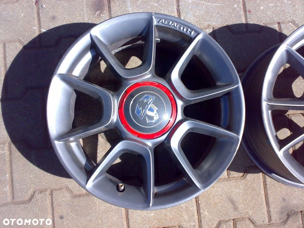 fiat 500 abarth 2008 - koło orginał alu felga 16'' idealne - 2