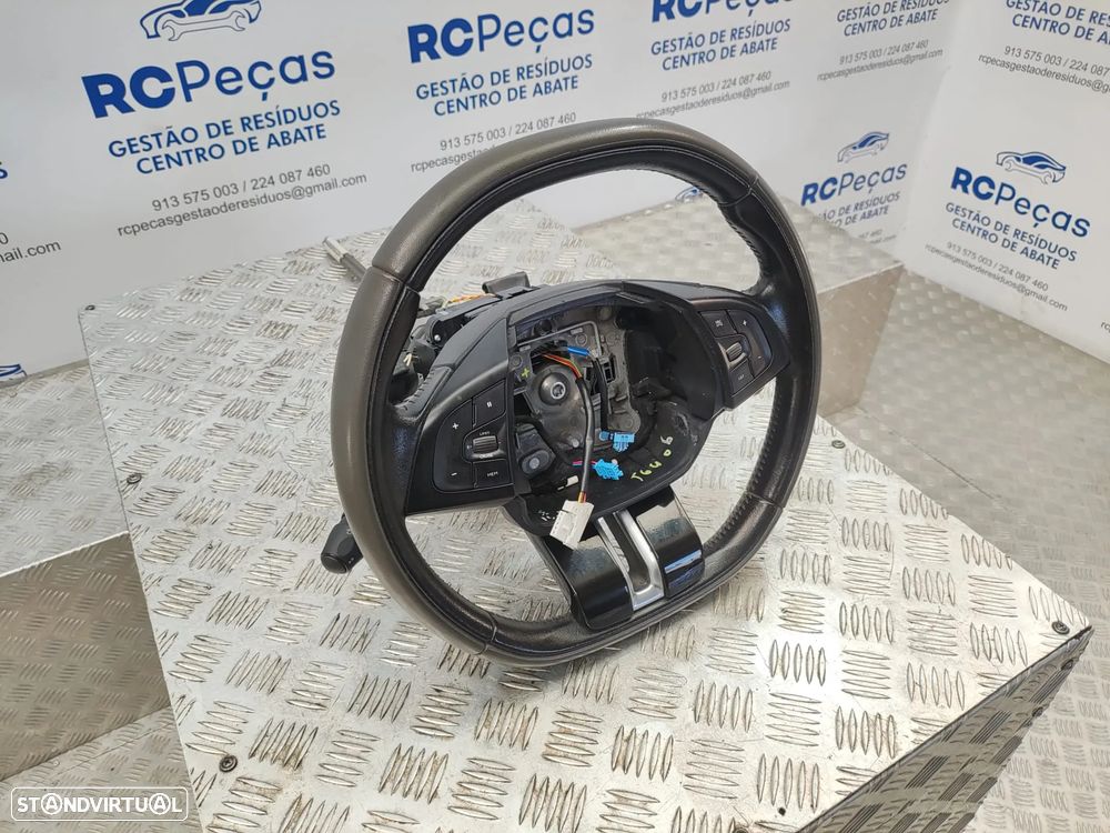 Volante Sem Airbag Em Pele Citroen C4 Cactus - 7